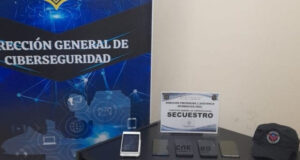 Detienen a tres personas por estafas virtuales con tarjetas de créditos en un corralón