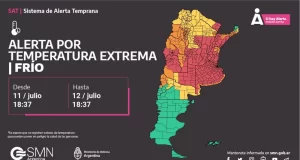 Durante la madrugada la temperatura en Salta llego a los -5°