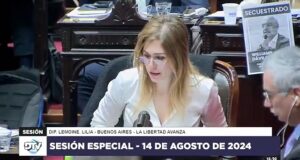 Lilia Lemoine se quebró en plena sesión de Diputados al contar que había sido víctima de abuso
