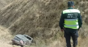 Fatal accidente en Santa Victoria: desbarrancó su vehículo y perdió la vida.