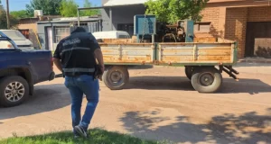 Hallan en una finca privada el grupo electrógeno robado al Hospital de Joaquín V. González