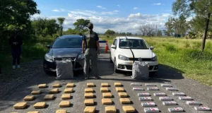 Golpe al narcotráfico en Salta: secuestran 35 kilos de marihuana en Ruta 34