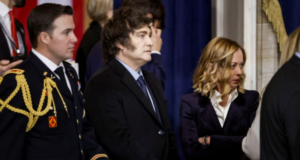 Las fotos de Javier Milei en la asunción como presidente de Estados Unidos de Donald Trump