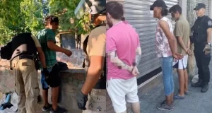 Detienen a nueve «trapitos» por extorsionar automovilistas en el macro y micro centro