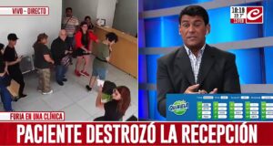 Escándalo en una clínica de Tigre: una mujer destrozó el lugar tras una discusión por un pago