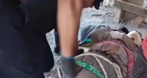 Un obrero sufrió una caída desde un andamio en una obra en San Lorenzo