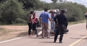 Vuelco de patrullero en Santa Victoria: investigan si intentaron liberar a detenidos