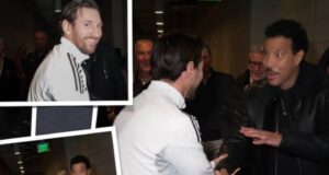 Lionel Richie se reencontró con Messi y recordó el origen de su nombre