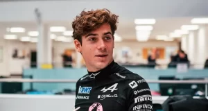 Franco Colapinto mostró el circuito de Bahréin para Alpine, aunque no correrá