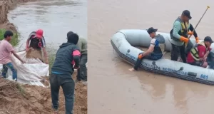 Alarma en Misión La Paz por posible colapso del anillo de defensa del Pilcomayo