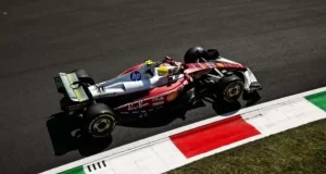 Hamilton y Leclerc marcaron el ritmo en los libres de Monza; Aron último con el Alpine