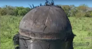 Alarma en Puerto Tirol por la caída de restos de un cohete espacial