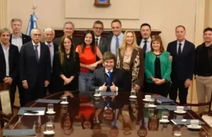 Milei encabezó la primera reunión del gabinete renovado en Casa Rosada