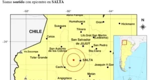 Un sismo de 3.3 grados sacudió el Valle de Lerma durante la medianoche