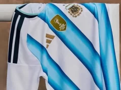 Argentina presentó su nueva camiseta para el camino al Mundial 2026