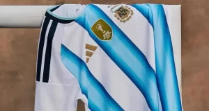 Argentina presentó su nueva camiseta para el camino al Mundial 2026