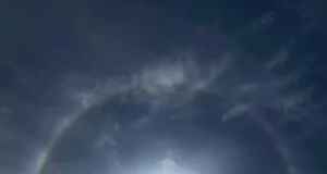 Un halo solar sorprendió a vecinos de San José de Metán y generó asombro en redes