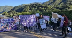 Marcha y corte en la ruta 51 a ocho días del femicidio de Natalia Cruz