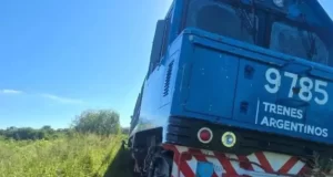 Un tren descarriló en el sur de Salta tras el colapso de un puente ferroviario