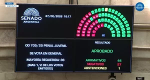 El Senado convirtió en ley la reforma del Régimen Penal Juvenil