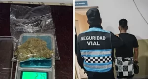 Operativos viales detectan drogas, alcoholemia y un auto robado