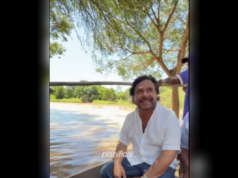 El circo de Sáenz llegó tarde a las inundaciones en Rivadavia