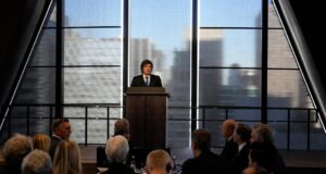 Milei confrontó con industriales en la Argentina Week en Nueva York
