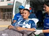 Volvió a Salta el hincha de Juventud y sigue su recuperación tras el accidente
