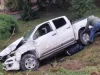Impactante vuelco en Portezuelo: camioneta cayó a un barranco