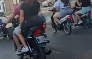 Crece la preocupación por caravanas de motos en Metán